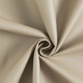 Upholstery Fabric Imitation Leather light embossing – taupe, 
