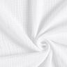 Triple-Layer Cotton Muslin Plain – white,  thumbnail number 1