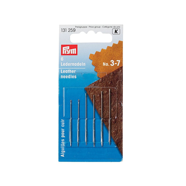 Leather needles [NM 3-7] | Prym,  image number 1