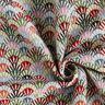 Decor Fabric Tapestry Fabric Small Fans – light beige/green,  thumbnail number 3
