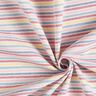 Decor Fabric Half Panama Multicoloured Stripes Recycled – purple,  thumbnail number 3