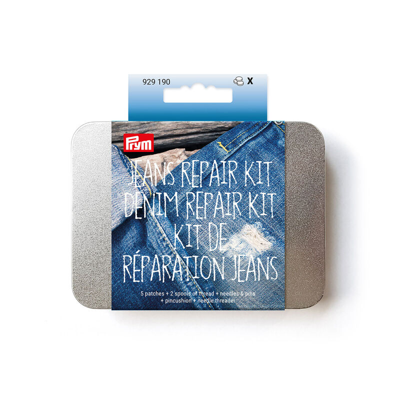 Jeans Repair Kit mending set | Prym – denim blue,  image number 1