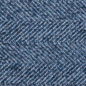 Zigzag Wool Blend Coating Fabric – navy blue, 