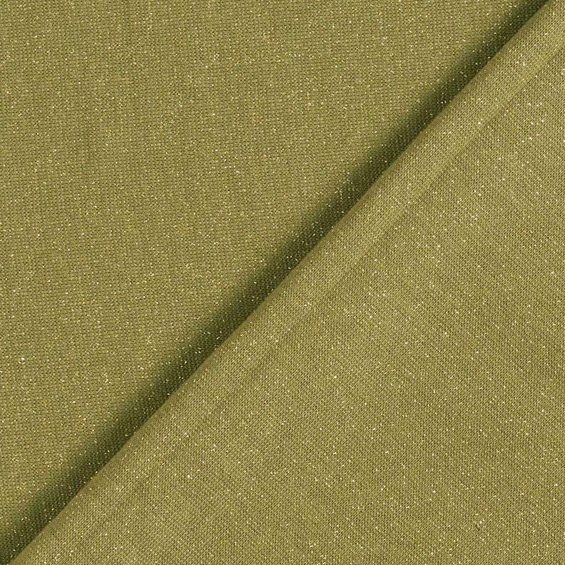 Glitter cuffs tubular fabric – olive/metallic gold,  image number 3