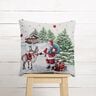 Panel Tapestry Fabric Lurex Santa – offwhite,  thumbnail number 5