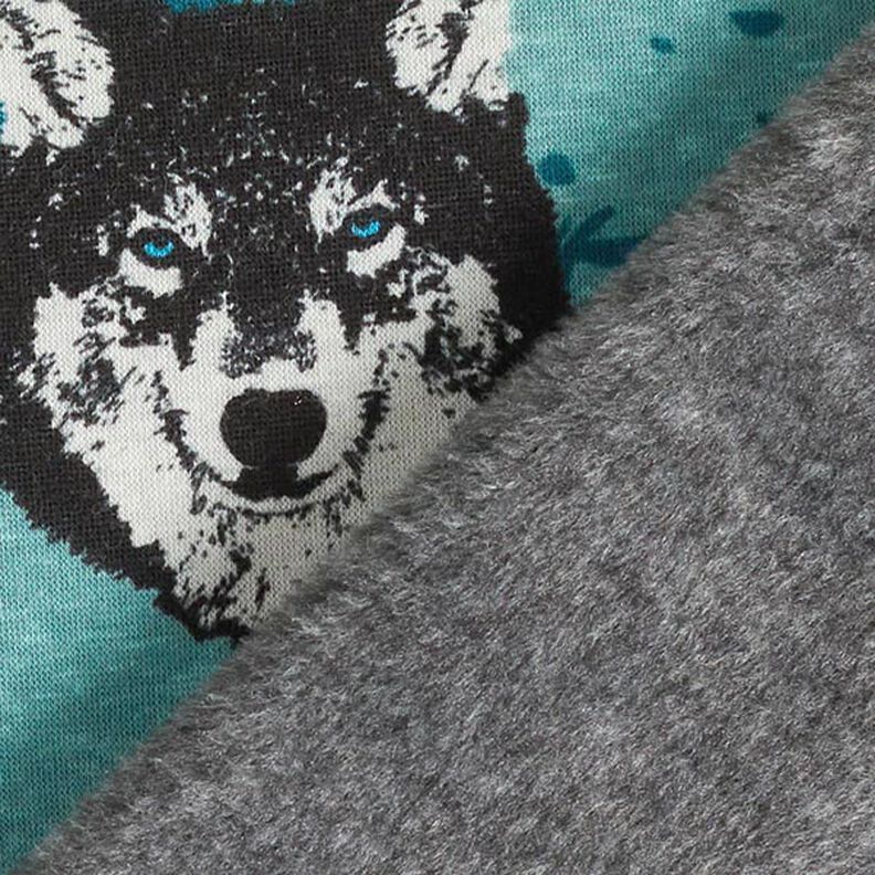 Alpine Fleece Wolf  – petrol,  image number 5