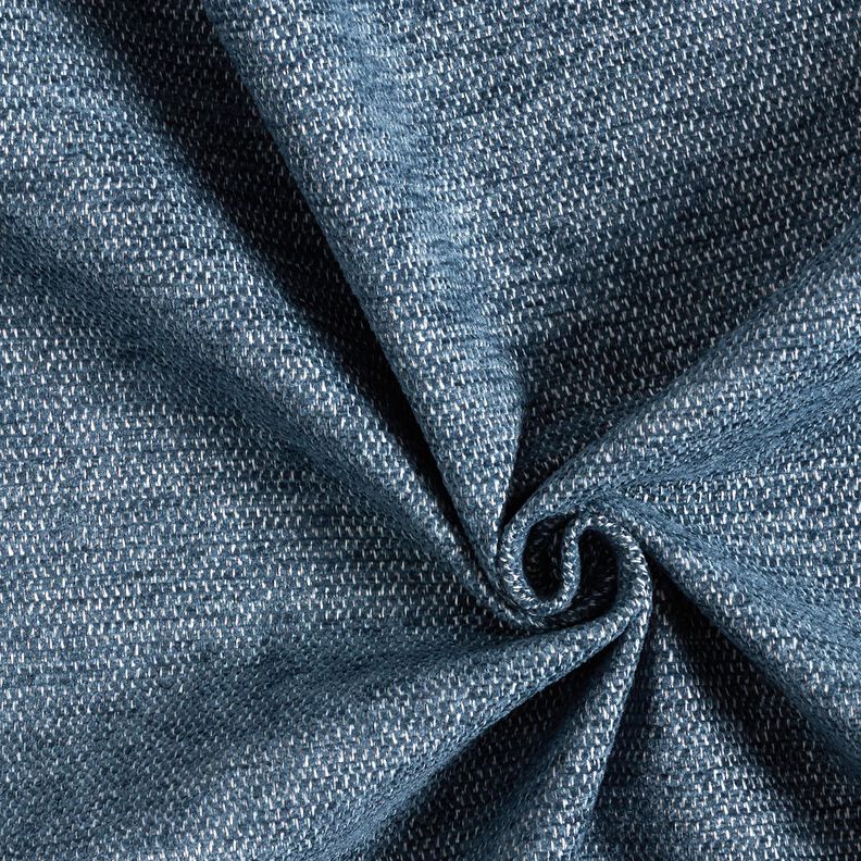 Upholstery Fabric Chenille Mottled – blue/silver grey,  image number 1