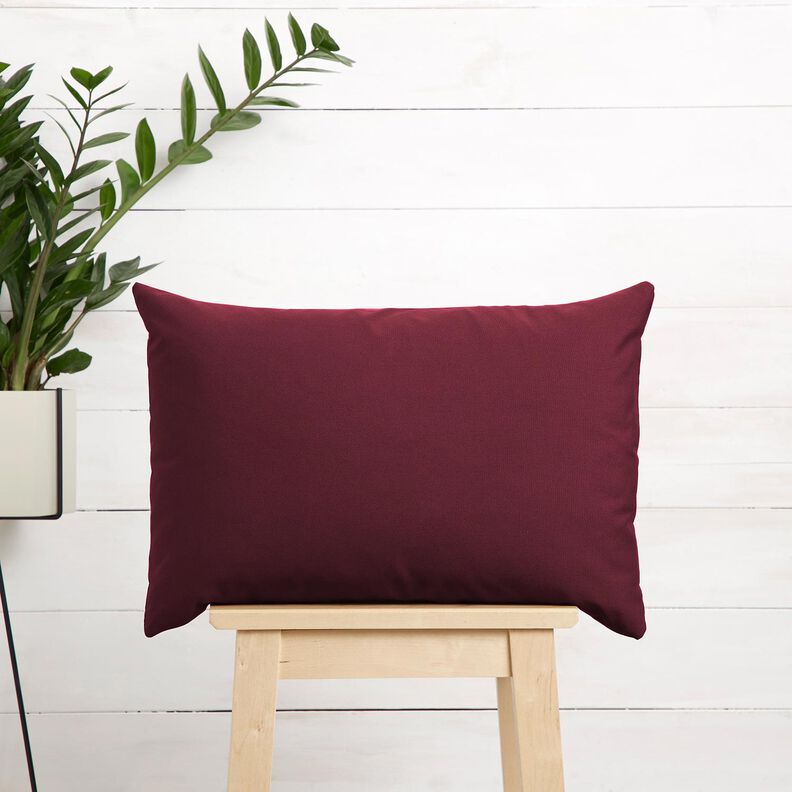 Decor Linen Plain – burgundy,  image number 6