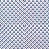 Coated Cotton small diamonds – blue/white,  thumbnail number 1