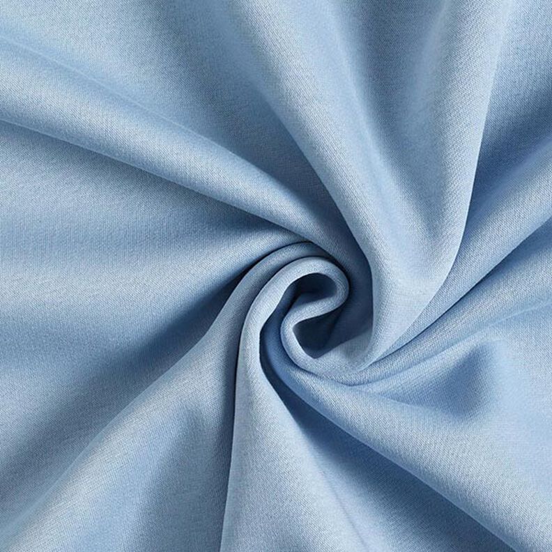 Brushed Sweatshirt Fabric – sky blue,  image number 1