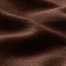 Linen fabric Ramie mix medium – dark brown,  thumbnail number 2
