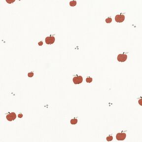 Cotton Jersey Little apples – offwhite, 