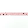 Bias binding Triangles [20 mm] – pink/black,  thumbnail number 1