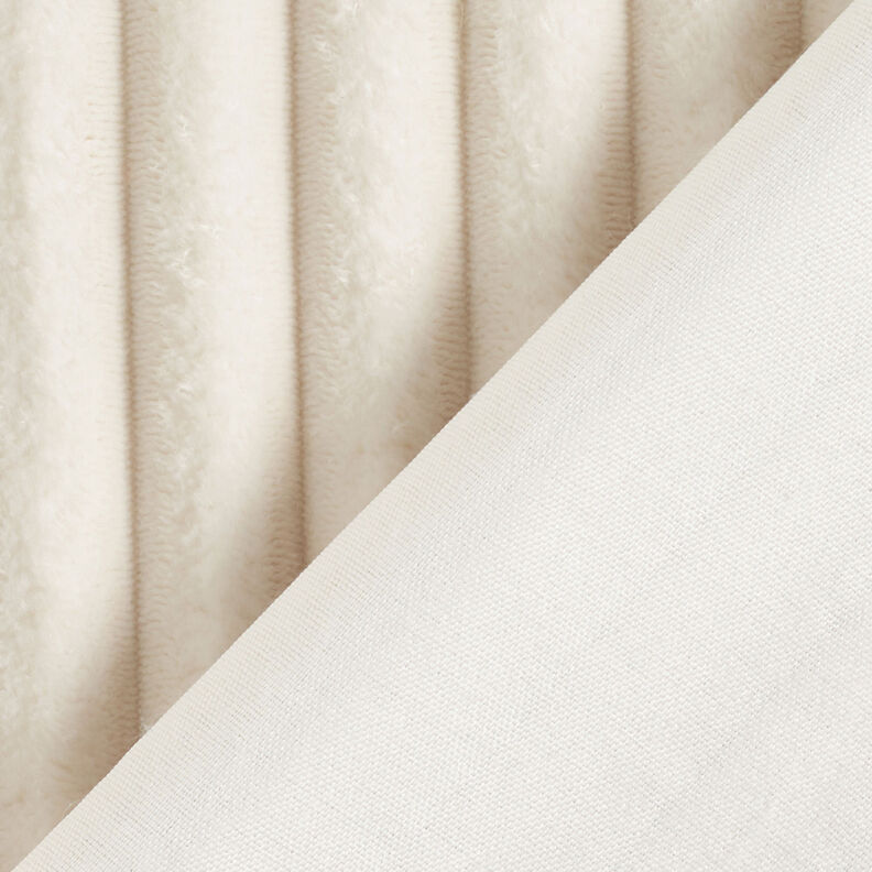 Upholstery Fabric Fur stripes – ivory,  image number 5