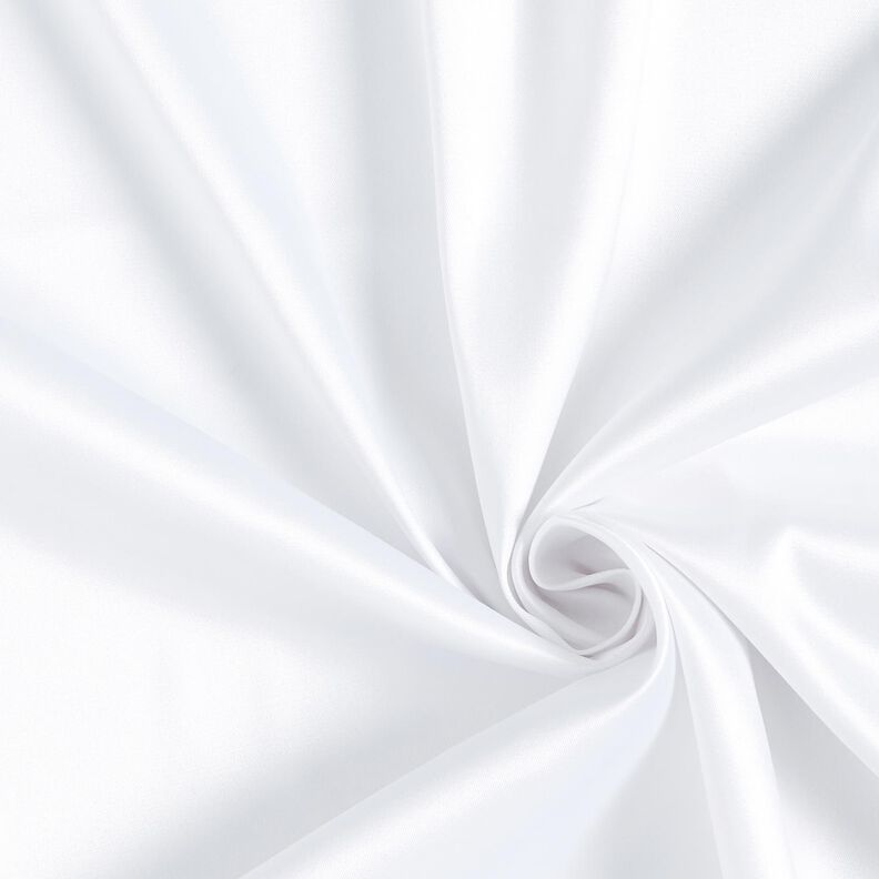 Bridal Satin Stretch – white,  image number 1