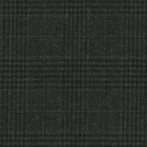 Glen Plaid Stretch Trouser Fabric – anthracite, 