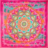 Beach towel pareo panel mandala – purple/orange,  thumbnail number 1