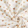 Cotton Jersey Glitter little hearts – ivory,  thumbnail number 3