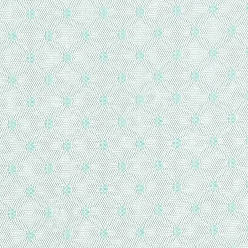 Dots soft mesh – pale mint,  image number 1