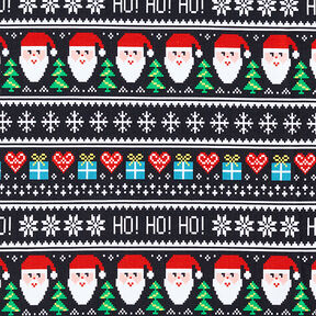 Ho! Ho! Ho! French Terry – black, 