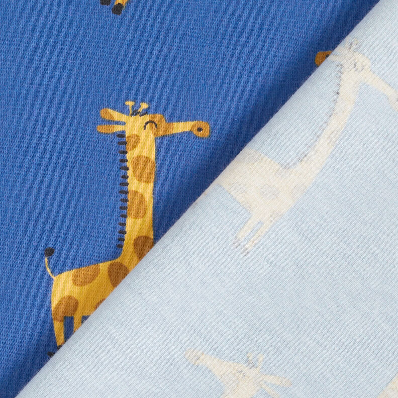 Cotton Jersey Sporty giraffes | by Poppy royal blue,  image number 4