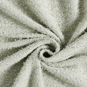 Cotton Fine Knit glitter effect – light grey, 