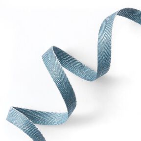 Webbing Metallic [9 mm] – brilliant blue/metallic silver, 