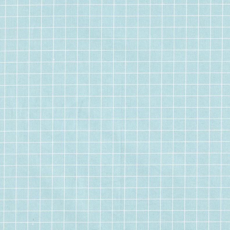 Cotton Cretonne Grid check – light blue,  image number 1