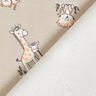 Cotton Jersey Baby Animals – light taupe,  thumbnail number 4