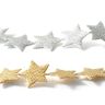 Self-adhesive Star Garland [20 mm] - silver metallic,  thumbnail number 3