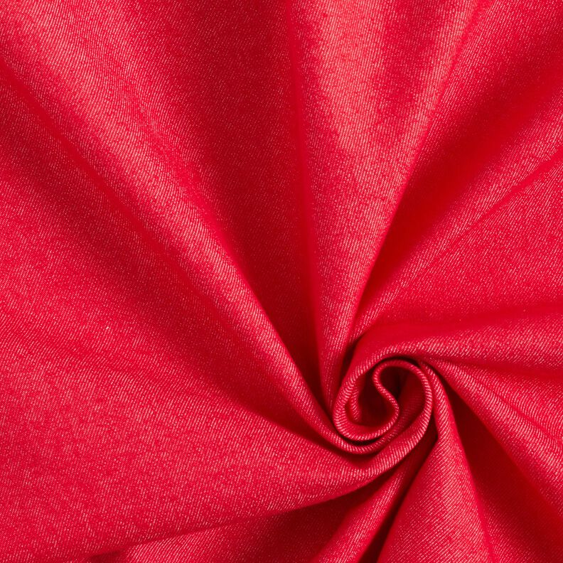 Stretch denim cotton blend medium – red,  image number 1