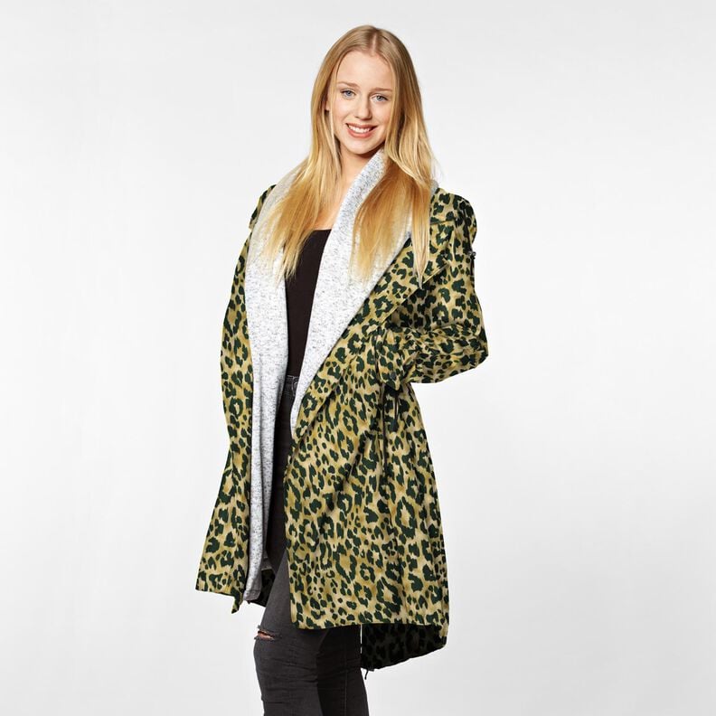 Softshell Leopard Print – sand/black,  image number 5