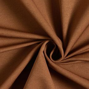 Very Stretchy Plain Trouser Fabric – medium brown, 