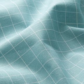 Cotton Cretonne Grid check – light blue, 