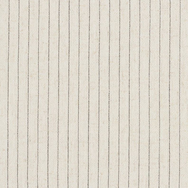 Viscose-linen crepe narrow pinstripes – beige,  image number 1