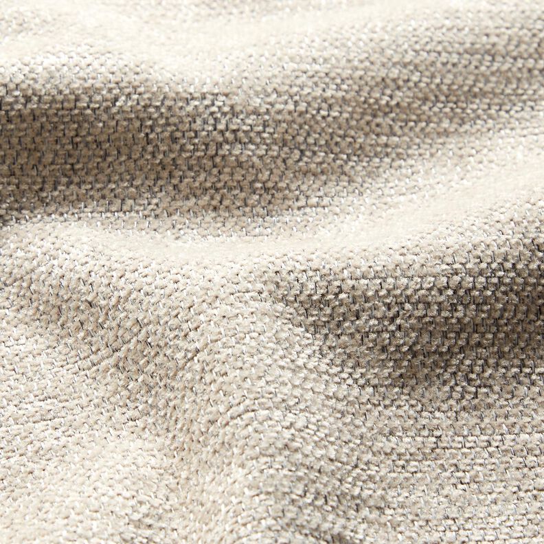 Upholstery Fabric Chenille Mottled – cashew/silver grey,  image number 2