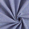 Blouse Fabric Cotton Blend Stripes – navy blue/white,  thumbnail number 3