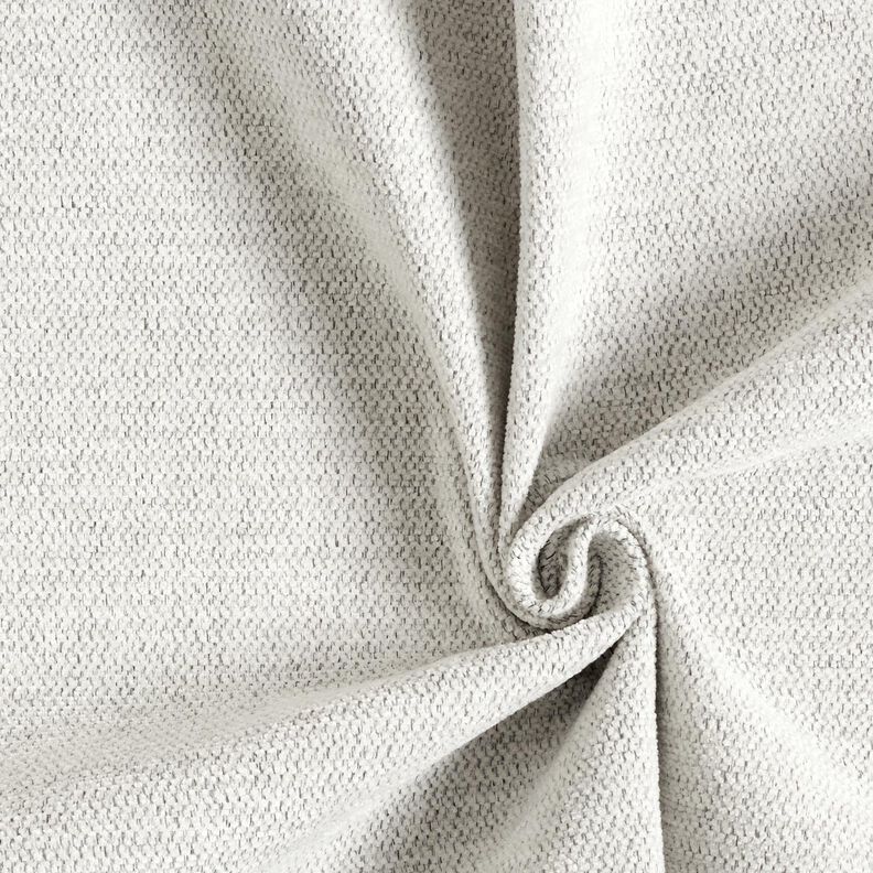 Upholstery Fabric Chenille Mottled – offwhite/silver grey,  image number 1