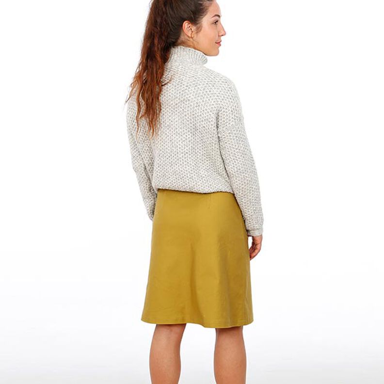 FRAU INA - simple skirt with patch pockets, Studio Schnittreif | XS - XXL,  image number 4