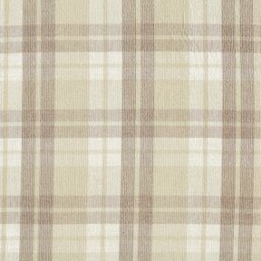 Cord tartan – cashew, 