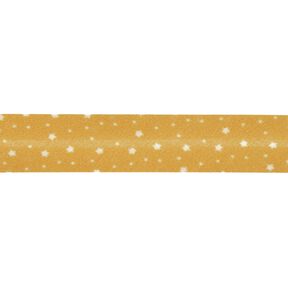 Bias binding Stars Organic cotton [20 mm] – mustard, 