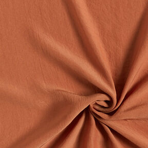 Plain crinkle lightweight blouse fabric – bronze, 