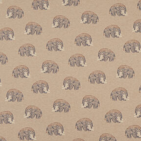 Cotton Jersey Mammoths – light brown, 