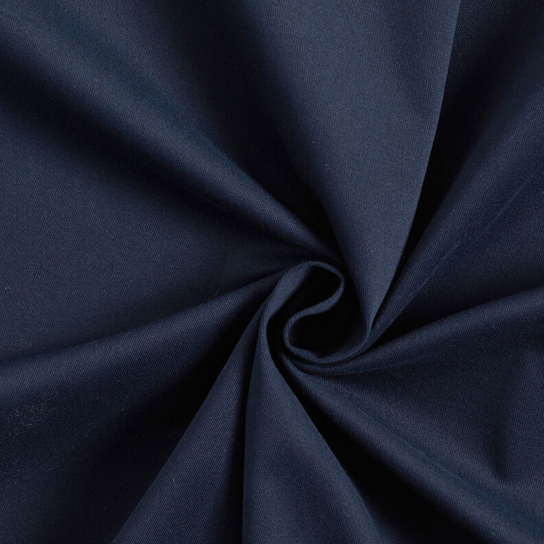 Cotton Twill Stretch – blue-black,  image number 1