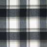 Coat Fabric Large Checks – midnight blue/light grey,  thumbnail number 1