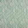 Decorative half Panama fabric simple leaves – reed,  thumbnail number 1