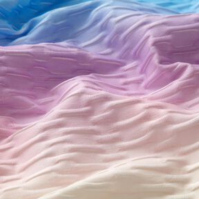 Sports jersey textured colour gradient – aqua blue/light pink, 
