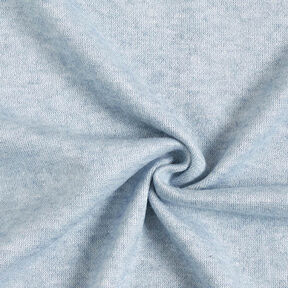 Knit Fabric Viscose Blend Mottled – baby blue, 