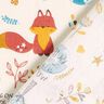 Cotton Cretonne Watchful Fox – natural,  thumbnail number 4