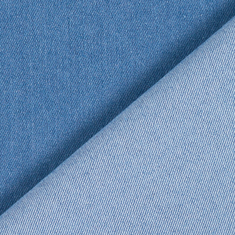 Cotton denim stretch medium – denim blue,  image number 3